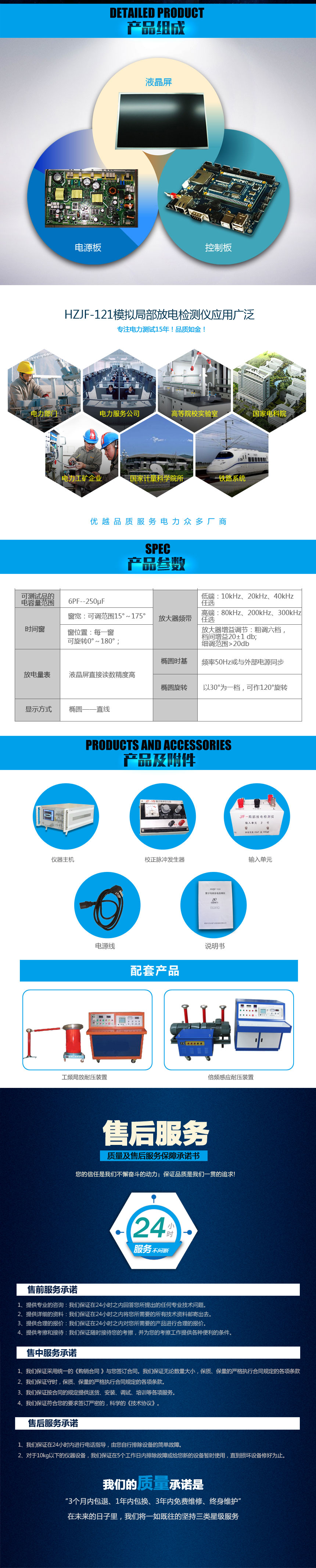 HZJF-124數字局部放電檢測儀