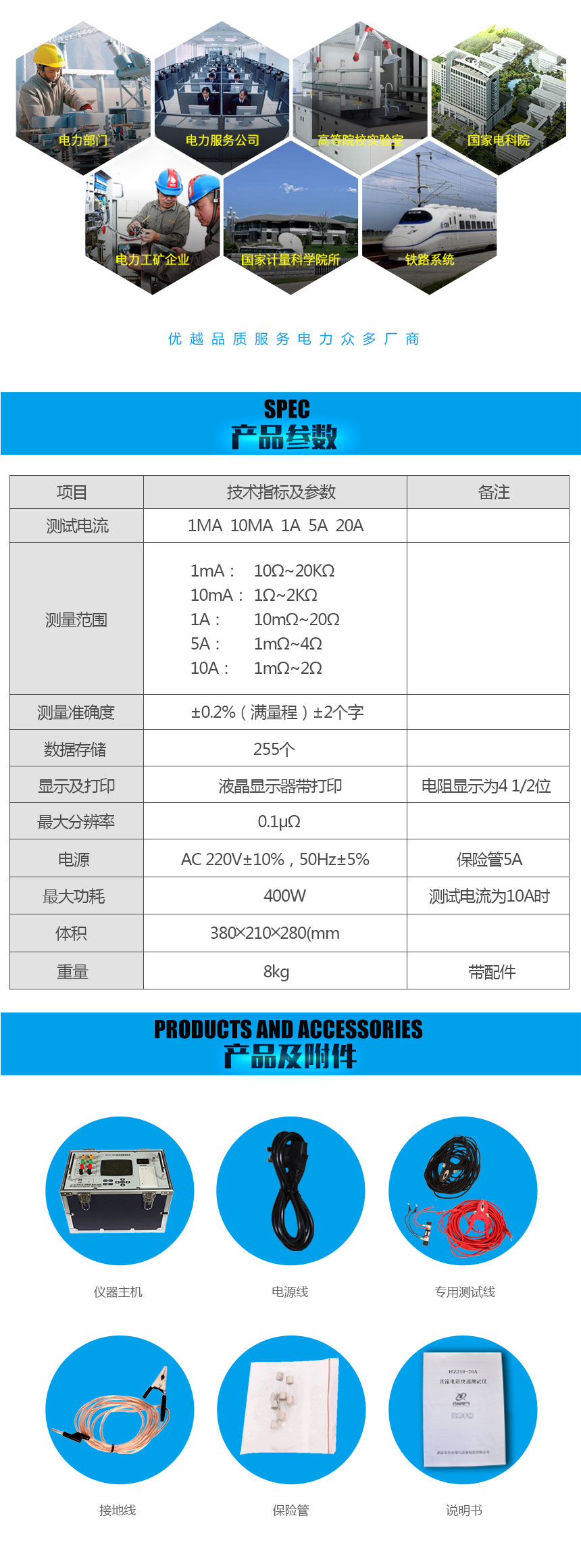 直流電阻快速測(cè)試儀